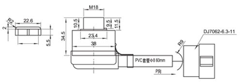   charging coil & the electric contact pole of starter motor solenoid